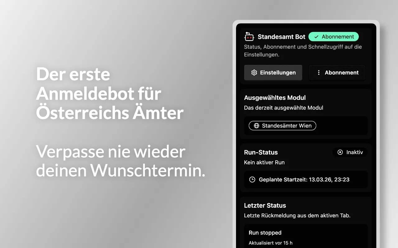 Platzhalter für den Popup-Screenshot der Erweiterung