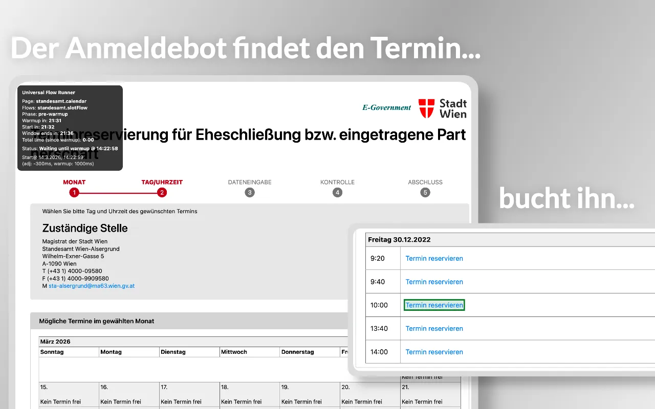 Platzhalter für Screenshot der Termin- und Slot-Auswahl